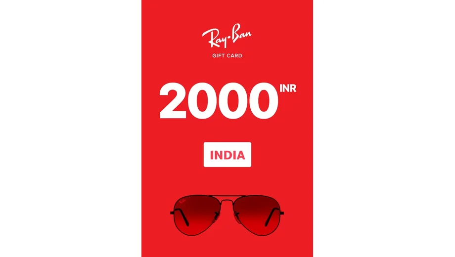 Ray-Ban 2000 INR Gift Card (India) gallery image 2