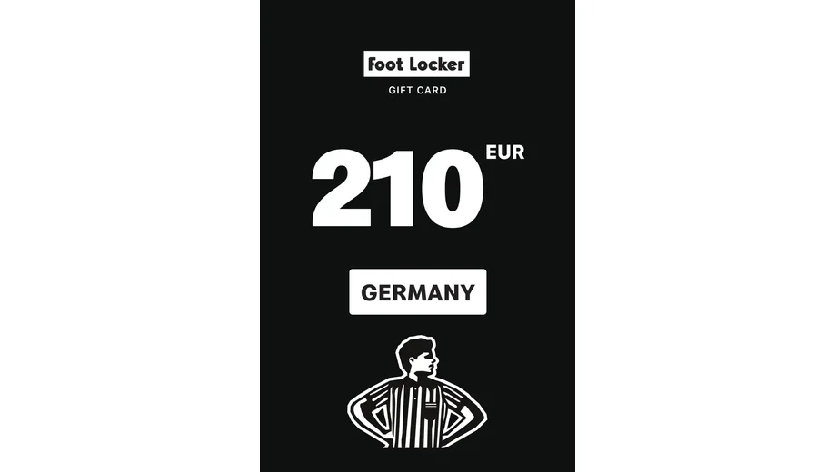 Foot Locker 210 EUR Gift Card (Germany) gallery image 2