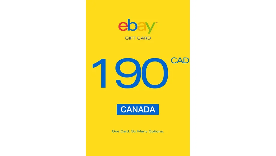 eBay 190 CAD Gift Card (Canada) gallery image 2