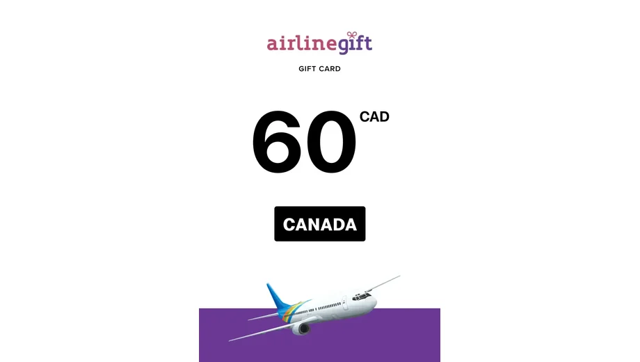 Airline 60 CAD Gift Card (Canada) gallery image 2