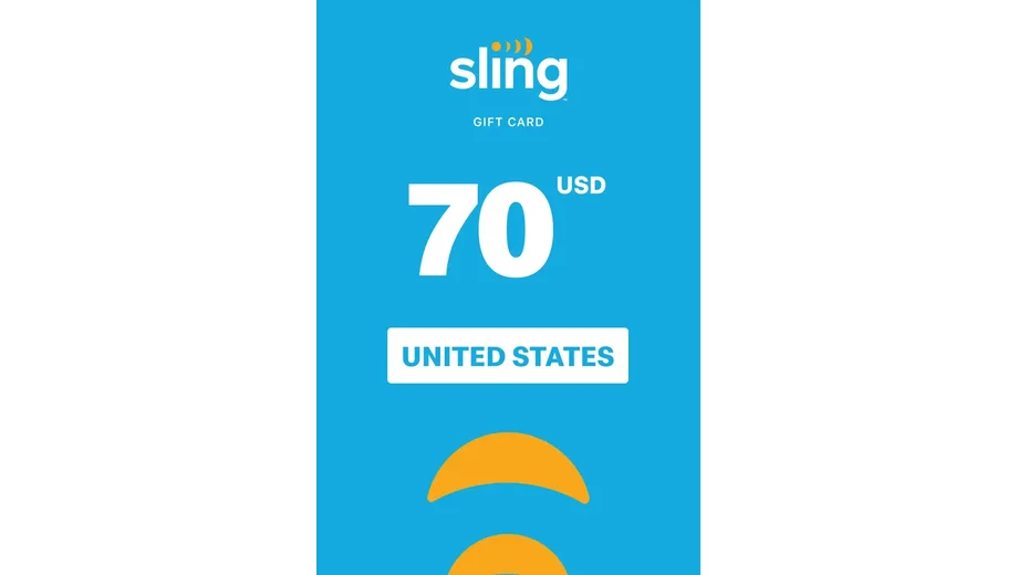 Sling TV 70 USD Gift Card (United States) gallery image 2