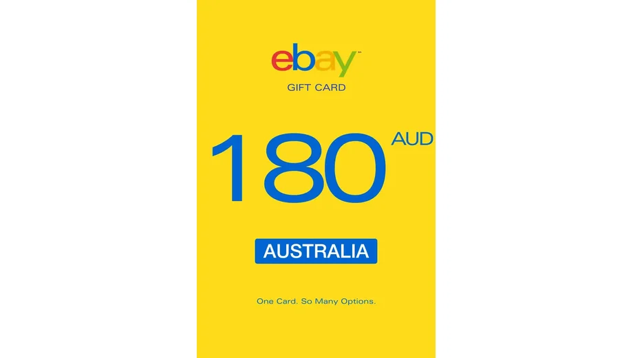 eBay 180 AUD Gift Card (Australia) gallery image 1