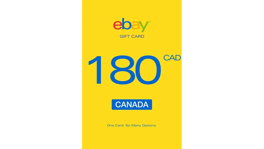 eBay 180 CAD Gift Card (Canada) gallery image 2