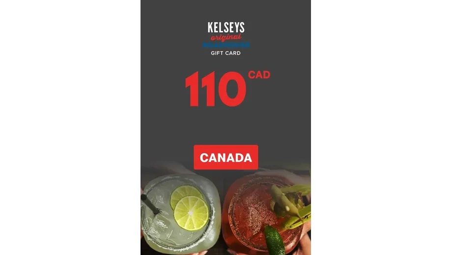 Kelsey's 110 CAD Gift Card (Canada) gallery image 2