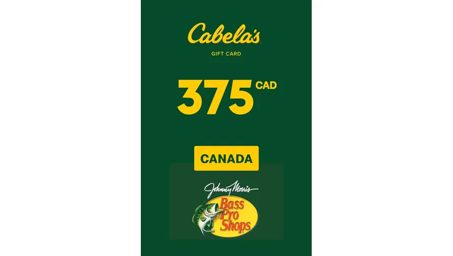 Cabela's 375 CAD Gift Card (Canada) gallery image 2