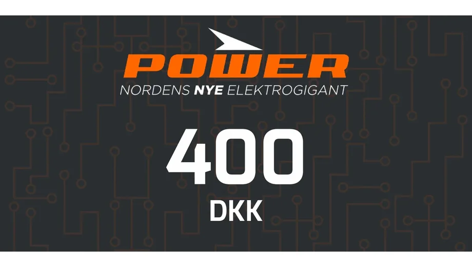 Power 400 DKK Gift Card (Denmark) gallery image 2