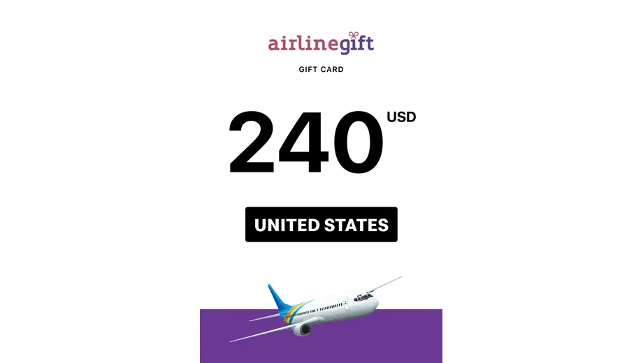 Airline 240 USD Gift Card (United States) gallery image 2