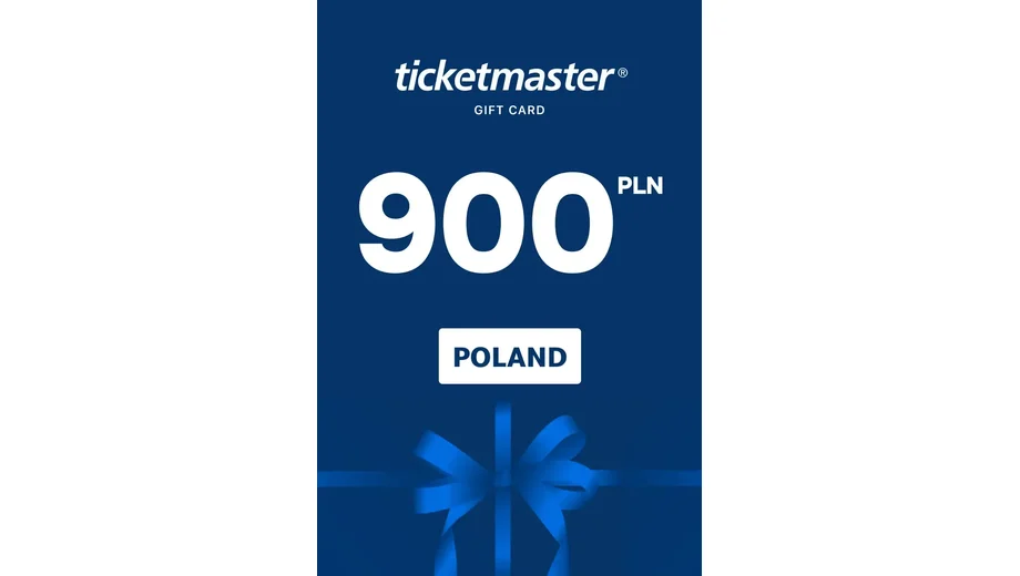 Ticketmaster 900 PLN Gift Card (Poland) gallery image 2