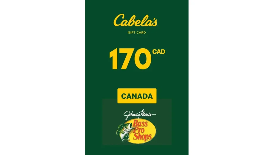 Cabela's 170 CAD Gift Card (Canada) gallery image 2
