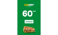 Subway 60 CAD Gift Card (Canada) thumb 2
