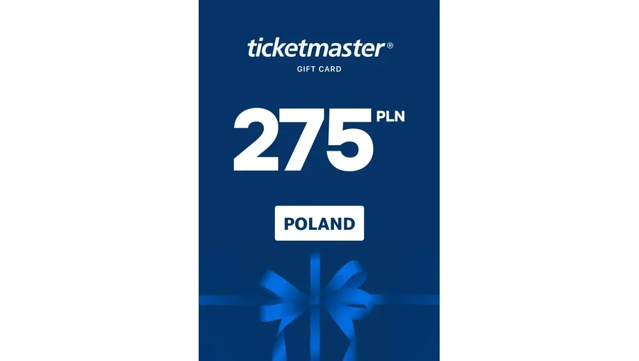 Ticketmaster 275 PLN Gift Card (Poland) gallery image 2