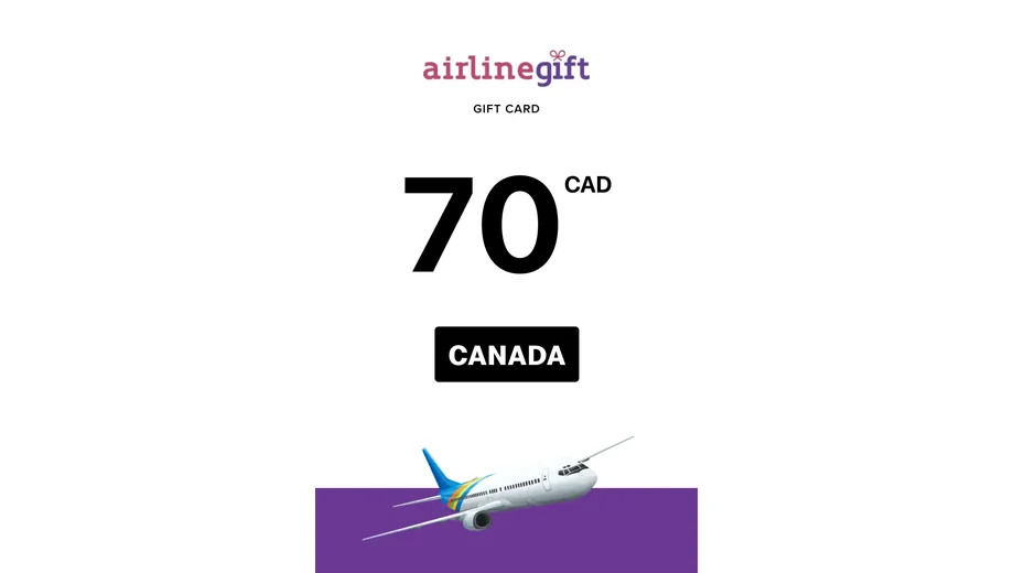 Airline 70 CAD Gift Card (Canada) gallery image 2