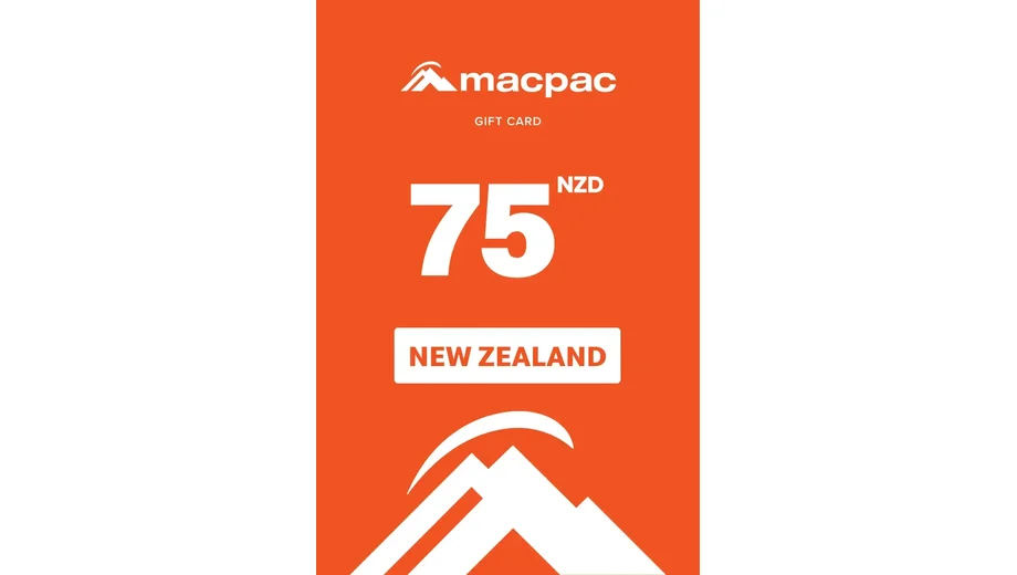 Macpac 75 NZD Gift Card (New Zealand) gallery image 2