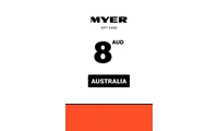 Myer 8 AUD Gift Card (Australia) thumb 2