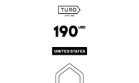 Turo 190 USD Gift Card (United States) thumb 2