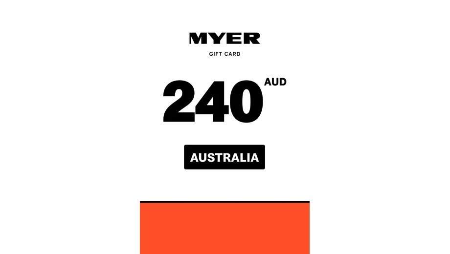 Myer 240 AUD Gift Card (Australia) gallery image 2