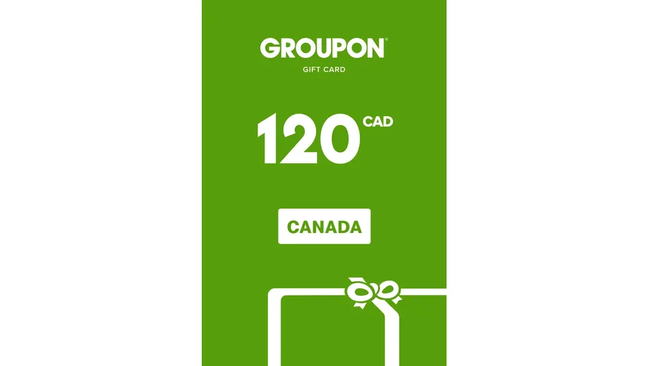Groupon 120 CAD Gift Card (Canada) gallery image 2