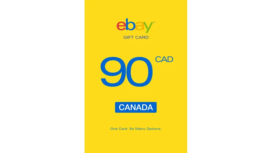 eBay 90 CAD Gift Card (Canada) gallery image 2