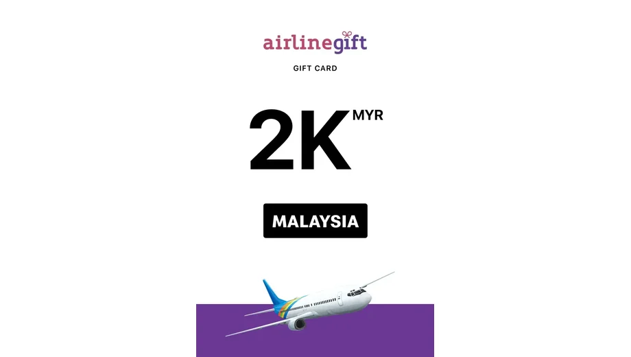 Airline 2000 MYR Gift Card (Malaysia) gallery image 2