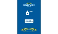 Cineplex 6 CAD Gift Card (Canada) thumb 2