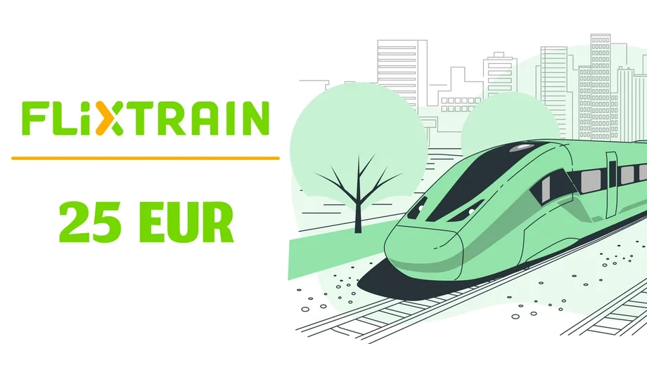 FlixTrain 25 EUR Gift Card (Germany) gallery image 2