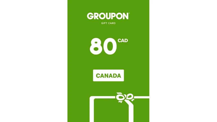 Groupon 80 CAD Gift Card (Canada) gallery image 2
