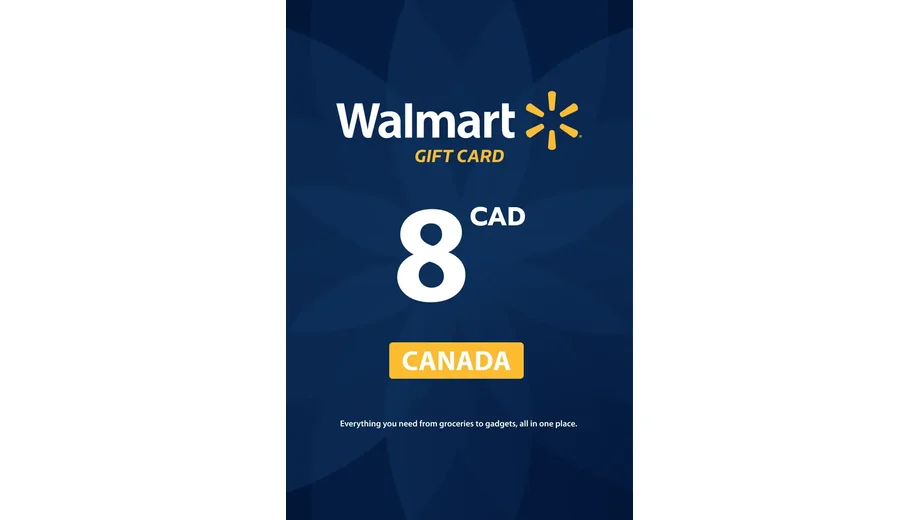 Walmart 8 CAD Gift Card (Canada) gallery image 2