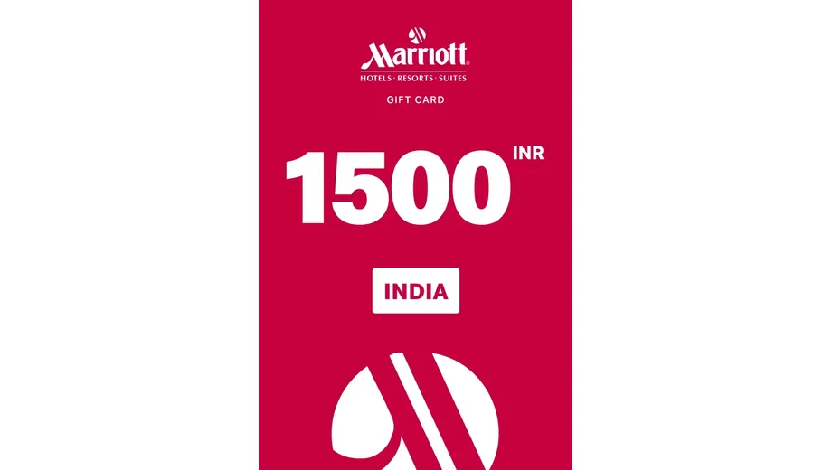 Marriott Hotels 1500 INR Gift Card (India) gallery image 2
