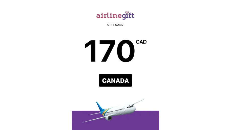Airline 170 CAD Gift Card (Canada) gallery image 2