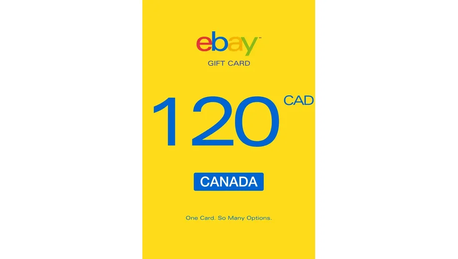eBay 120 CAD Gift Card (Canada) gallery image 2