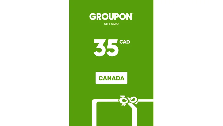 Groupon 35 CAD Gift Card (Canada) gallery image 2