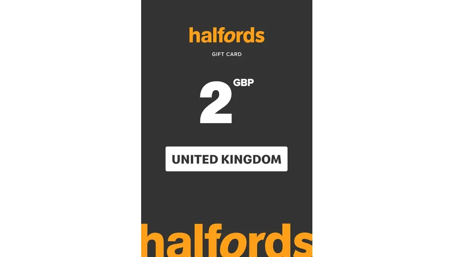 Halfords 2 GBP Gift Card (United Kingdom) gallery image 2