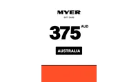 Myer 375 AUD Gift Card (Australia) thumb 2
