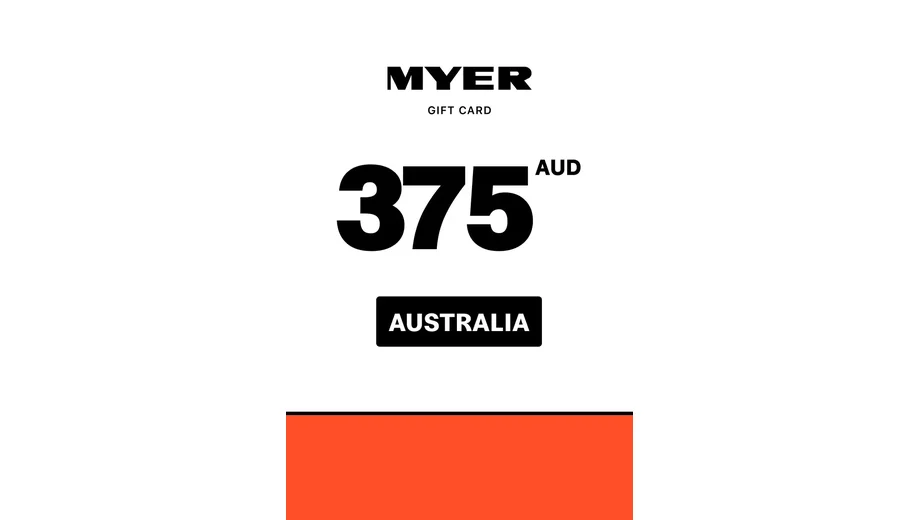 Myer 375 AUD Gift Card (Australia) gallery image 2