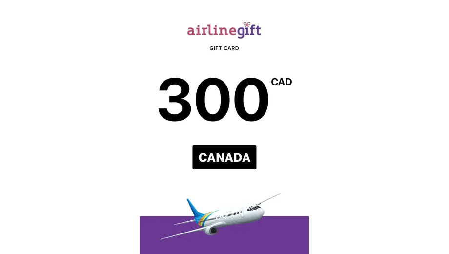 Airline 300 CAD Gift Card (Canada) gallery image 2