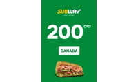 Subway 200 CAD Gift Card (Canada) thumb 2