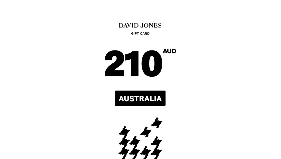 David Jones 210 AUD Gift Card (Australia) gallery image 2