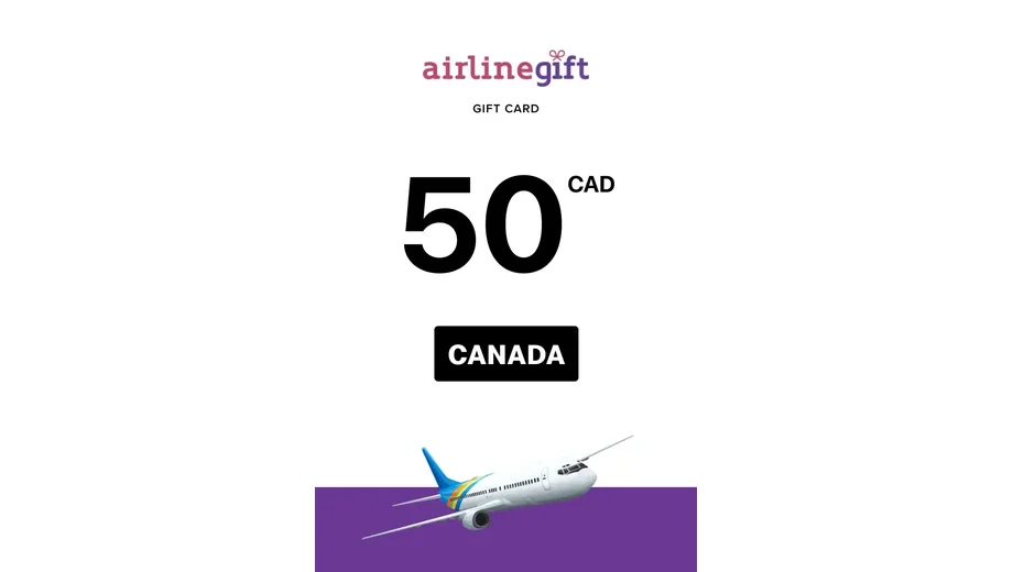Airline 50 CAD Gift Card (Canada) gallery image 2