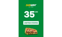 Subway 35 USD Gift Card (United States) thumb 2