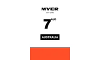 Myer 7 AUD Gift Card (Australia) thumb 2