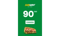 Subway 90 CAD Gift Card (Canada) thumb 2