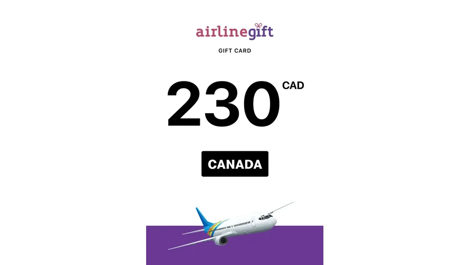 Airline 230 CAD Gift Card (Canada) gallery image 2