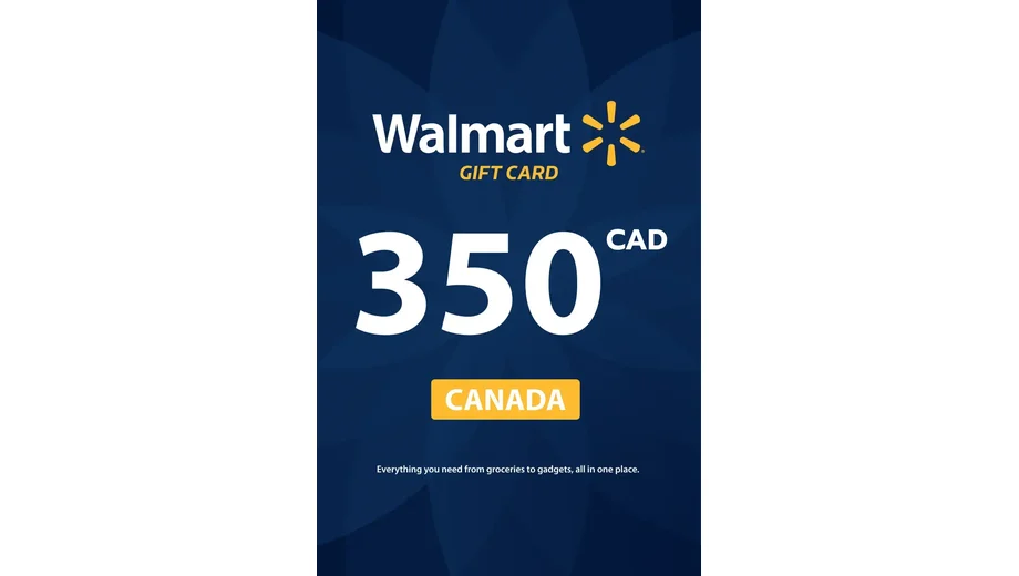Walmart 350 CAD Gift Card (Canada) gallery image 2