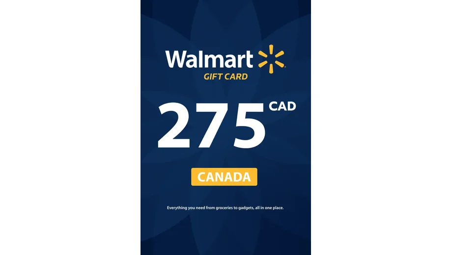 Walmart 275 CAD Gift Card (Canada) gallery image 2