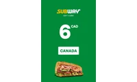 Subway 6 CAD Gift Card (Canada) thumb 2