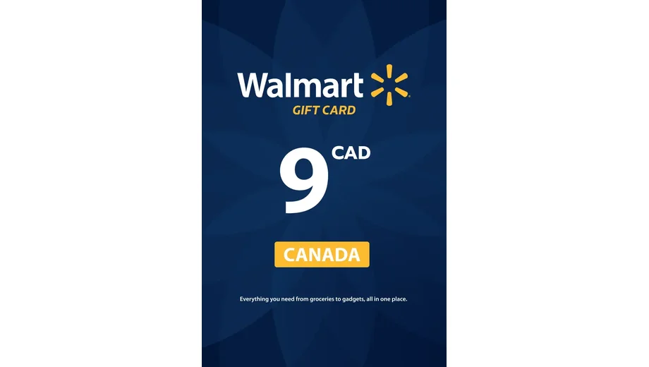 Walmart 9 CAD Gift Card (Canada) gallery image 2