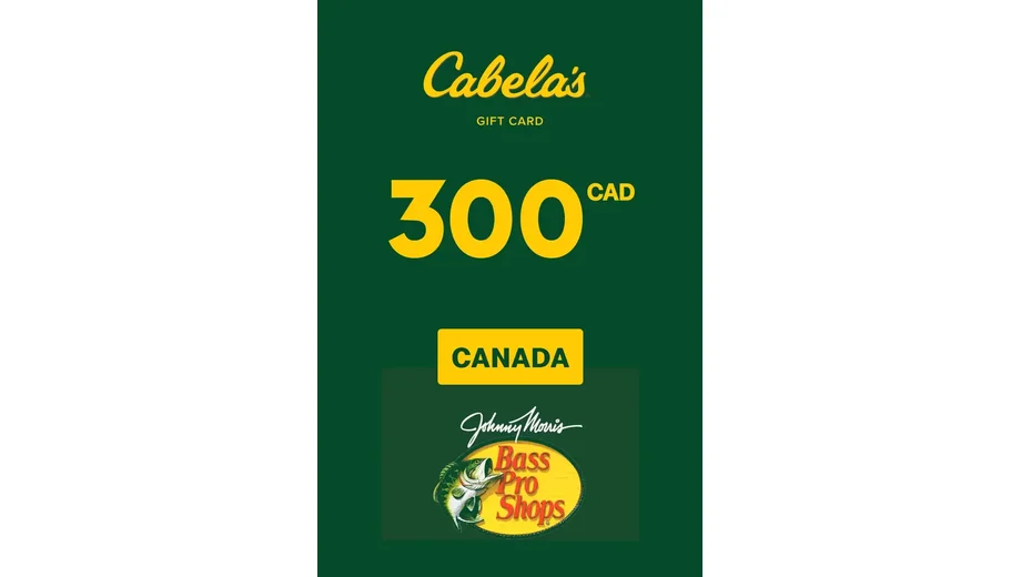 Cabela's 300 CAD Gift Card (Canada) gallery image 2