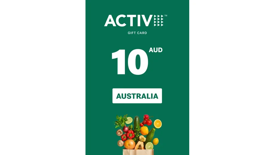 Activ Digital Visa 10 AUD Gift Card (Australia) gallery image 1