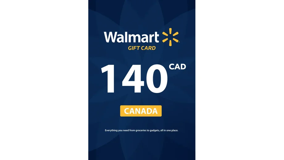Walmart 140 CAD Gift Card (Canada) gallery image 2