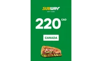 Subway 220 CAD Gift Card (Canada) thumb 2